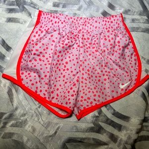 Pink Nike Drifit shorts